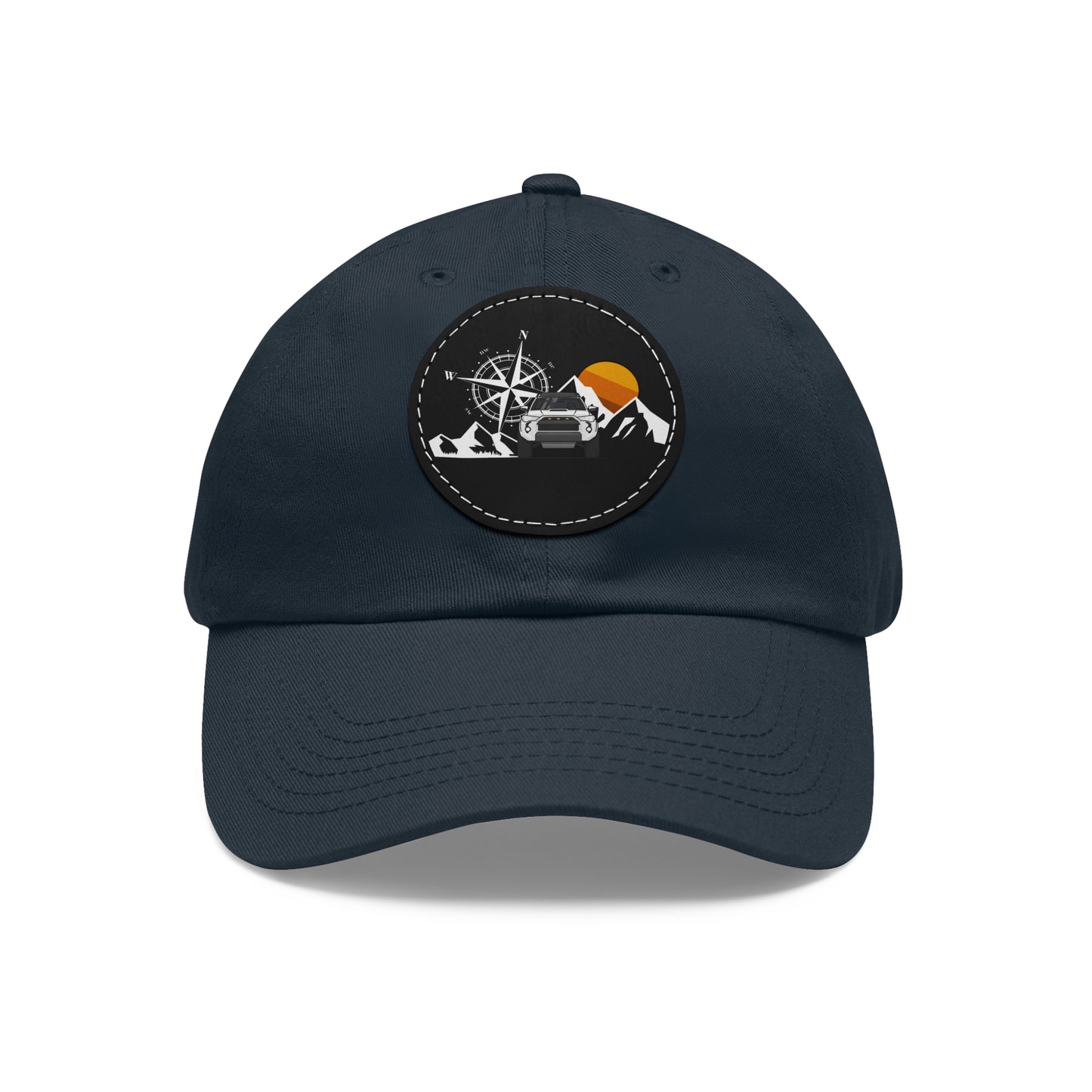 Dad Hat with Leather Patch - Overland