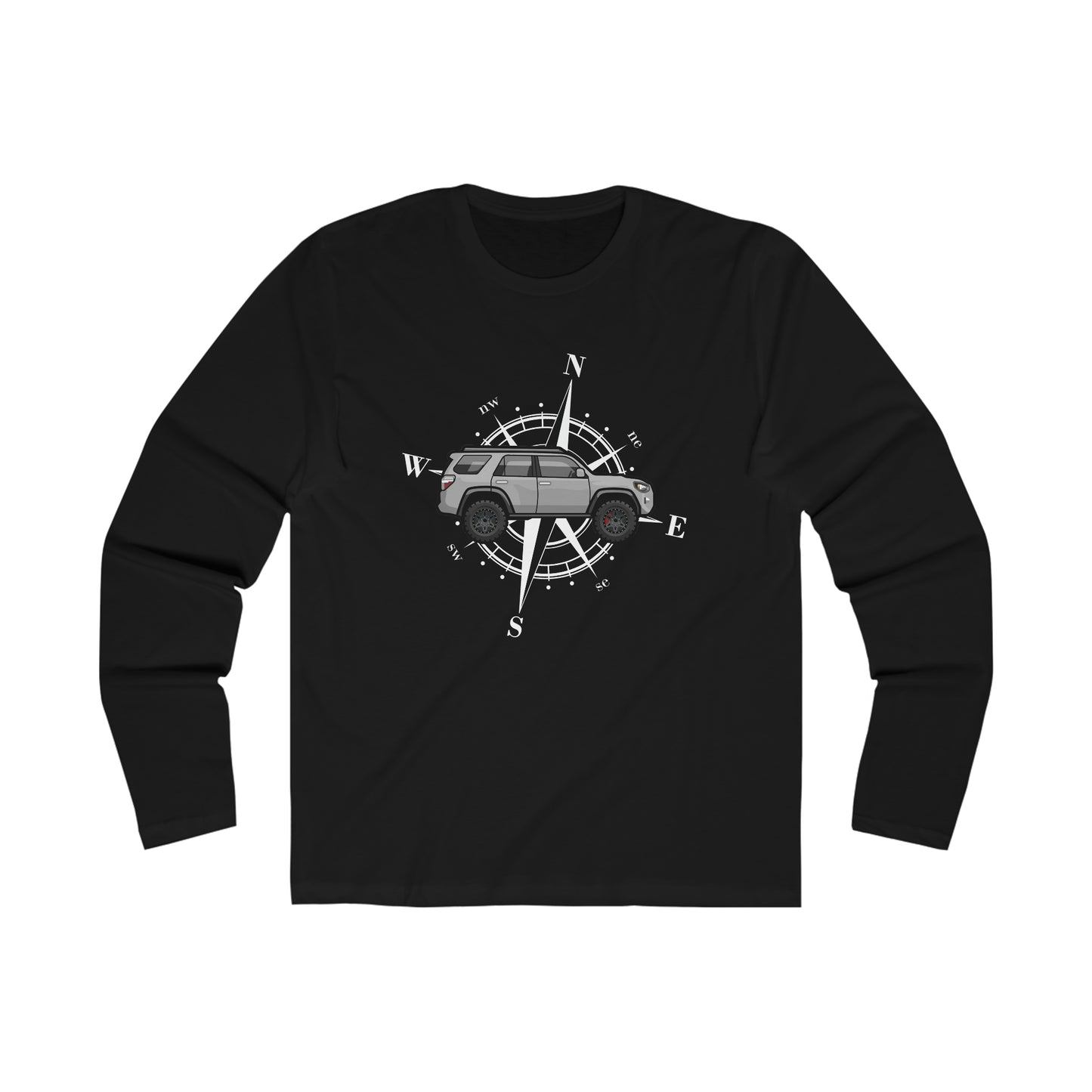 Compass & 4Runner - Men's Long Sleeve Crew Tee