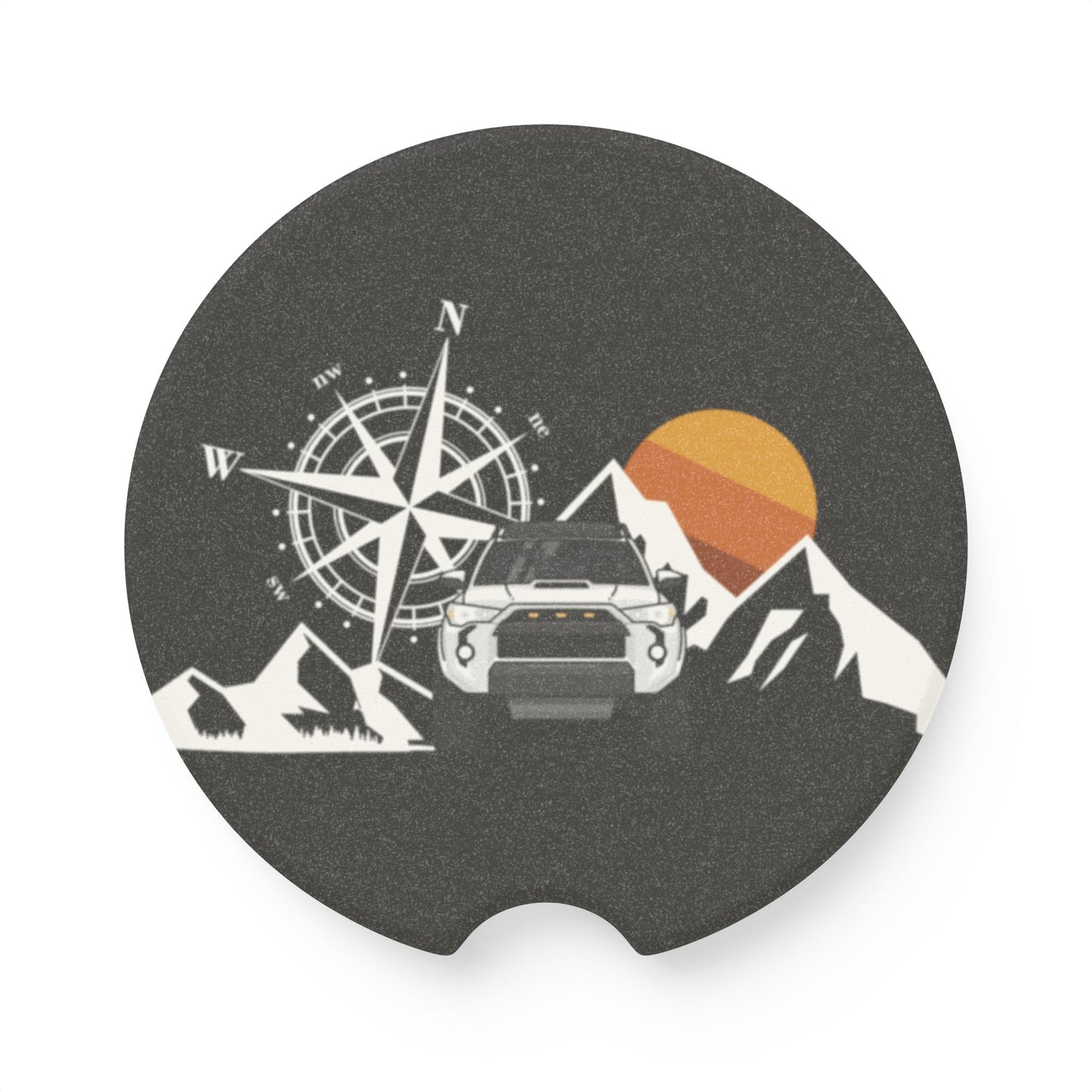 Soapstone Car Coaster - 4Runner Overland