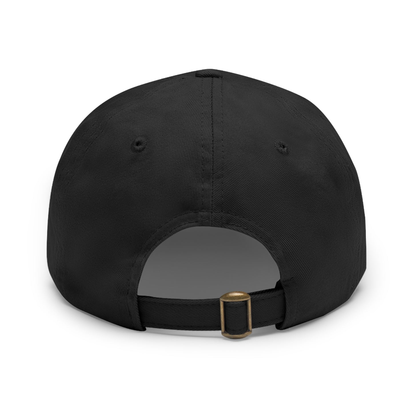 Dad Hat with Leather Patch - Yours can go fast, mine can go anywhere