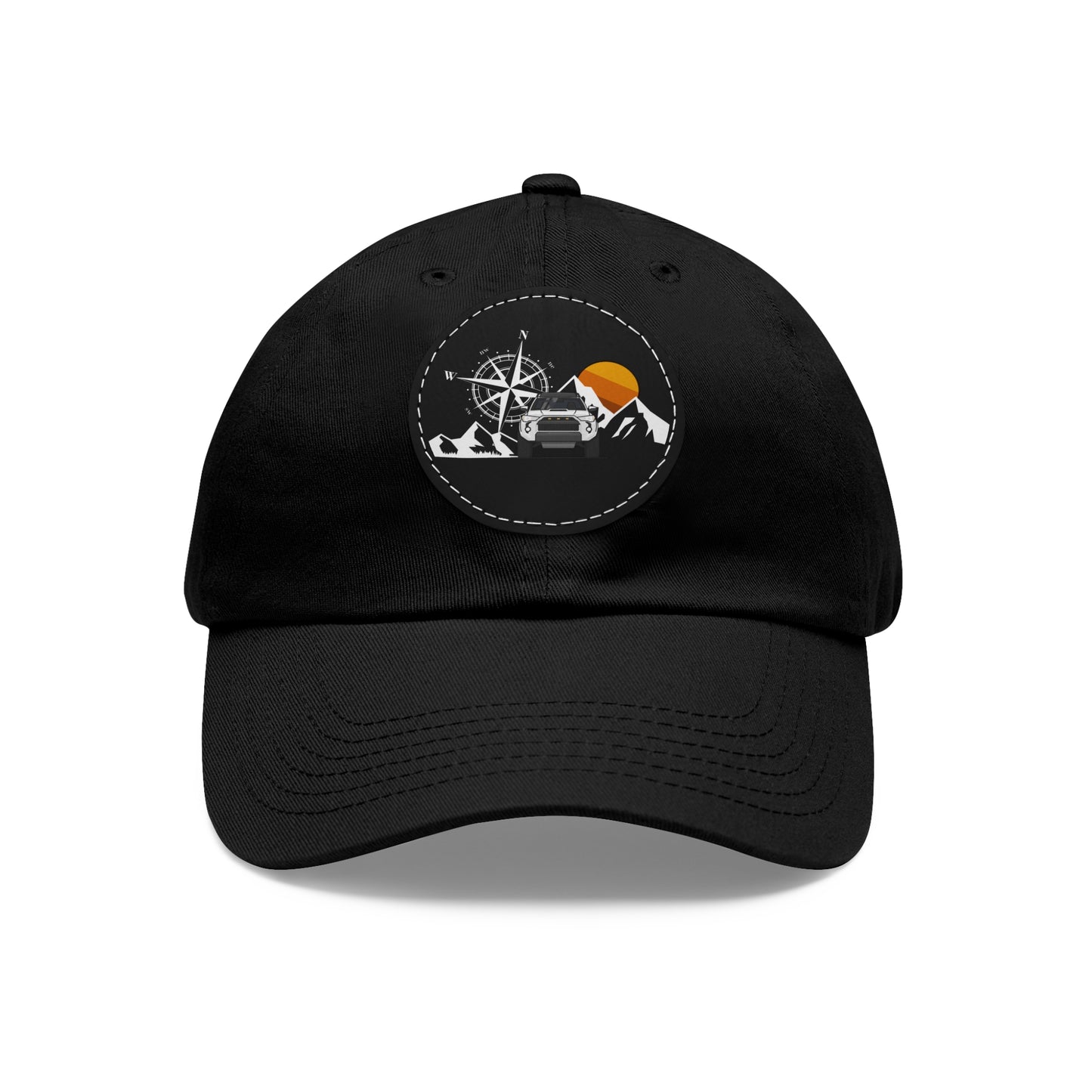 Dad Hat with Leather Patch - Overland