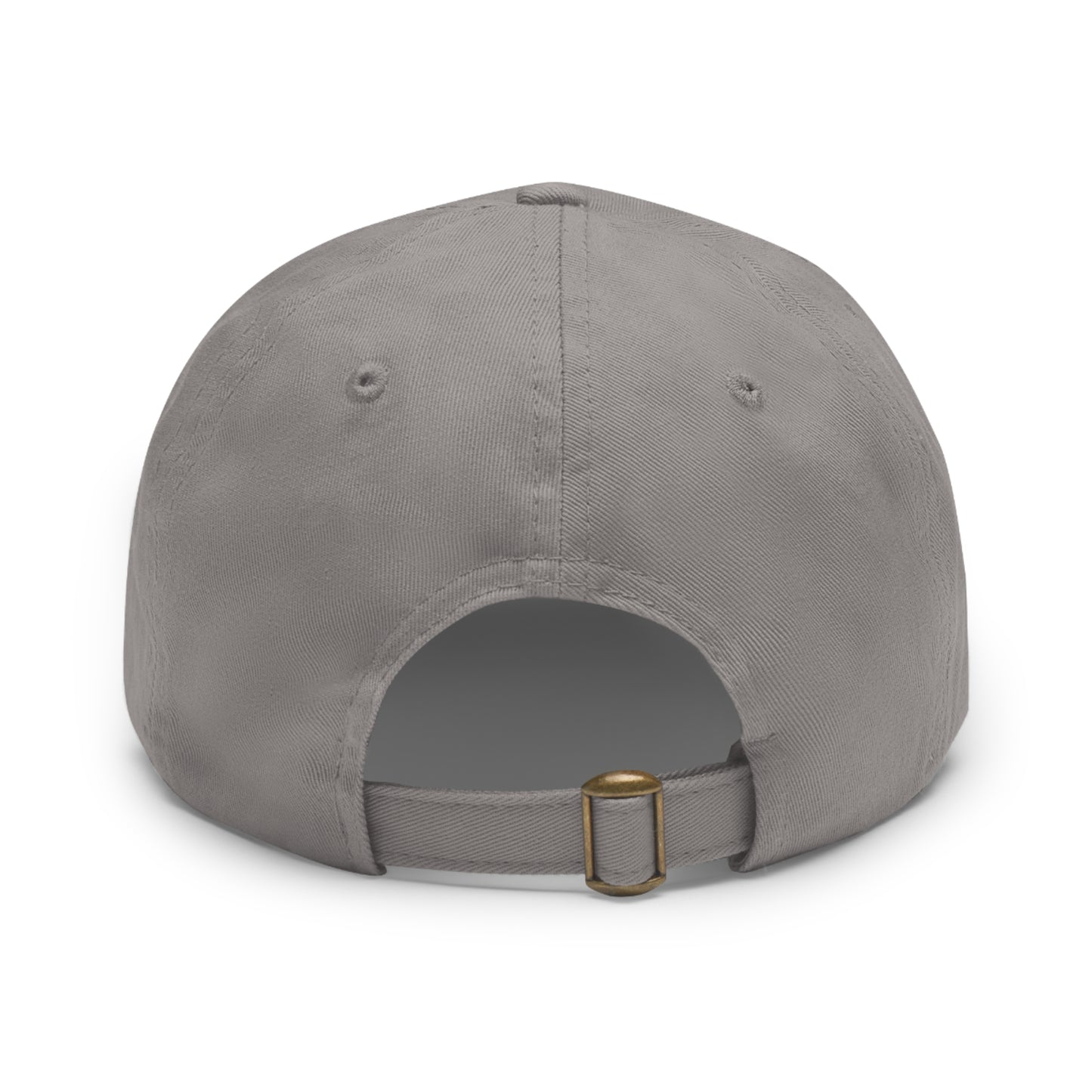 Dad Hat with Leather Patch - Yours can go fast, mine can go anywhere