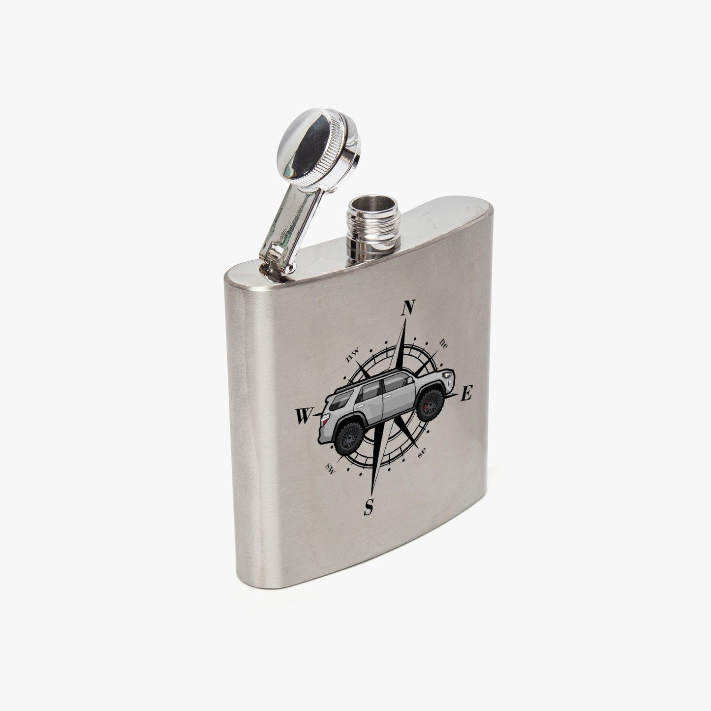 6oz stainless steel hip flask, 4Runner Gear