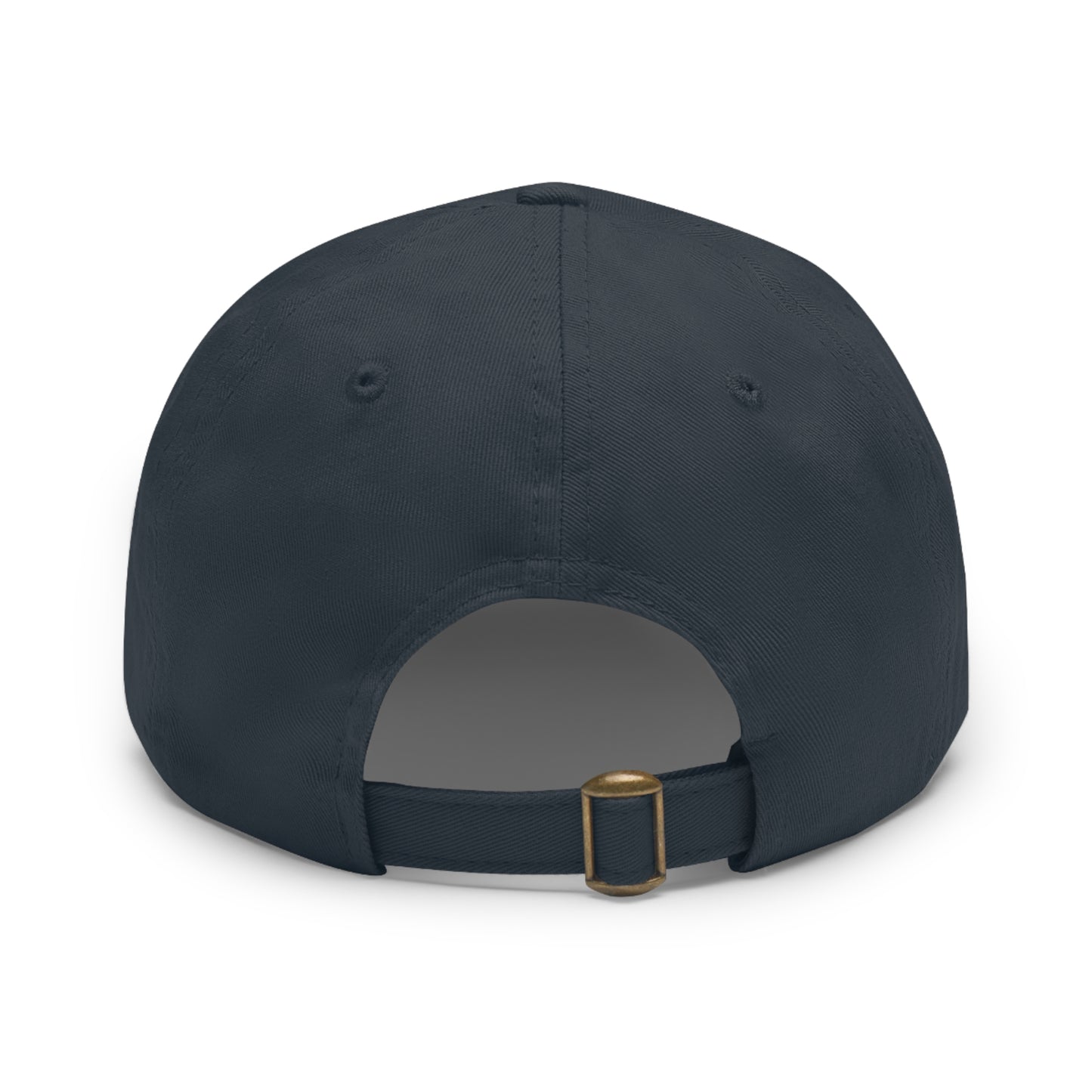 Dad Hat with Leather Patch - Yours can go fast, mine can go anywhere