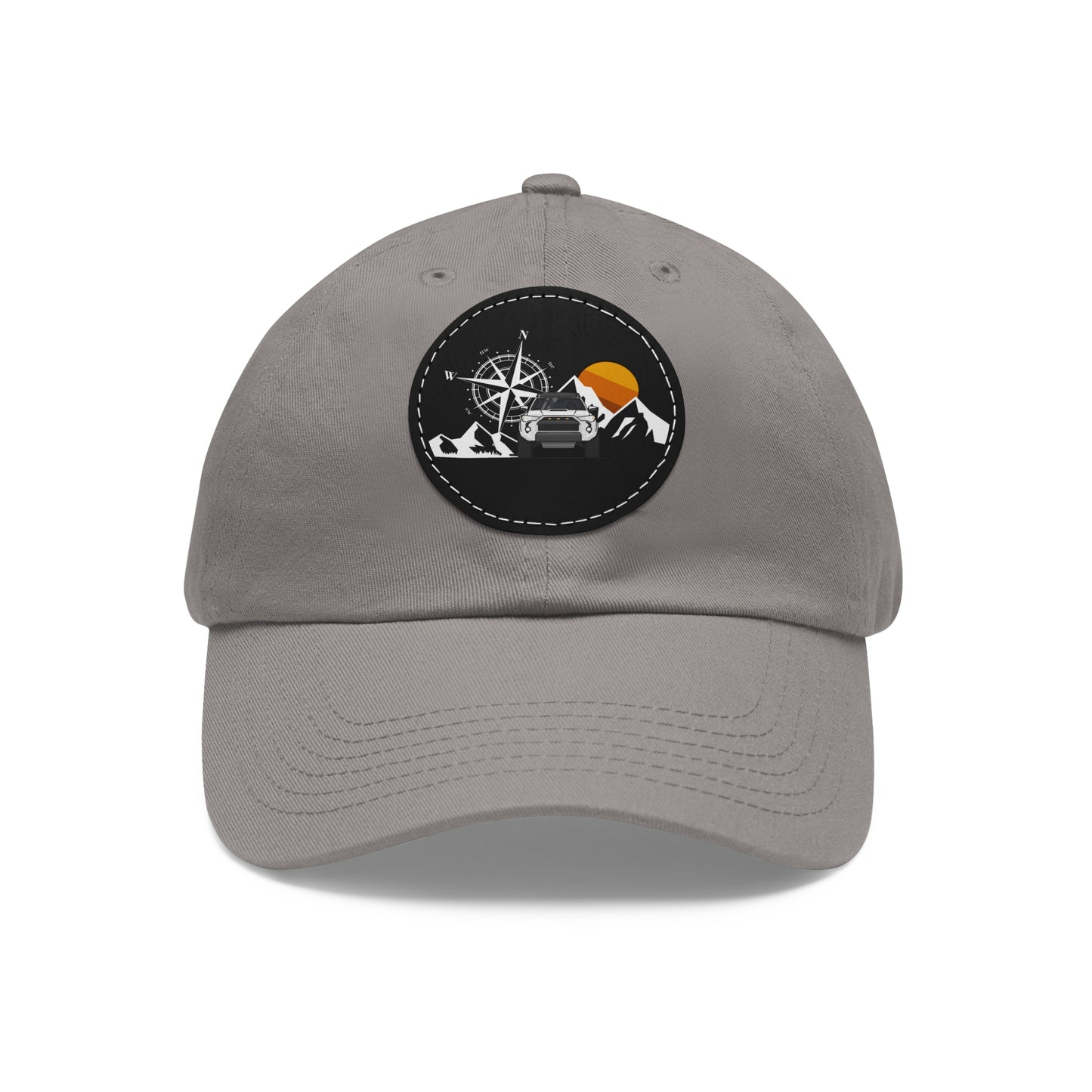 Dad Hat with Leather Patch - Overland