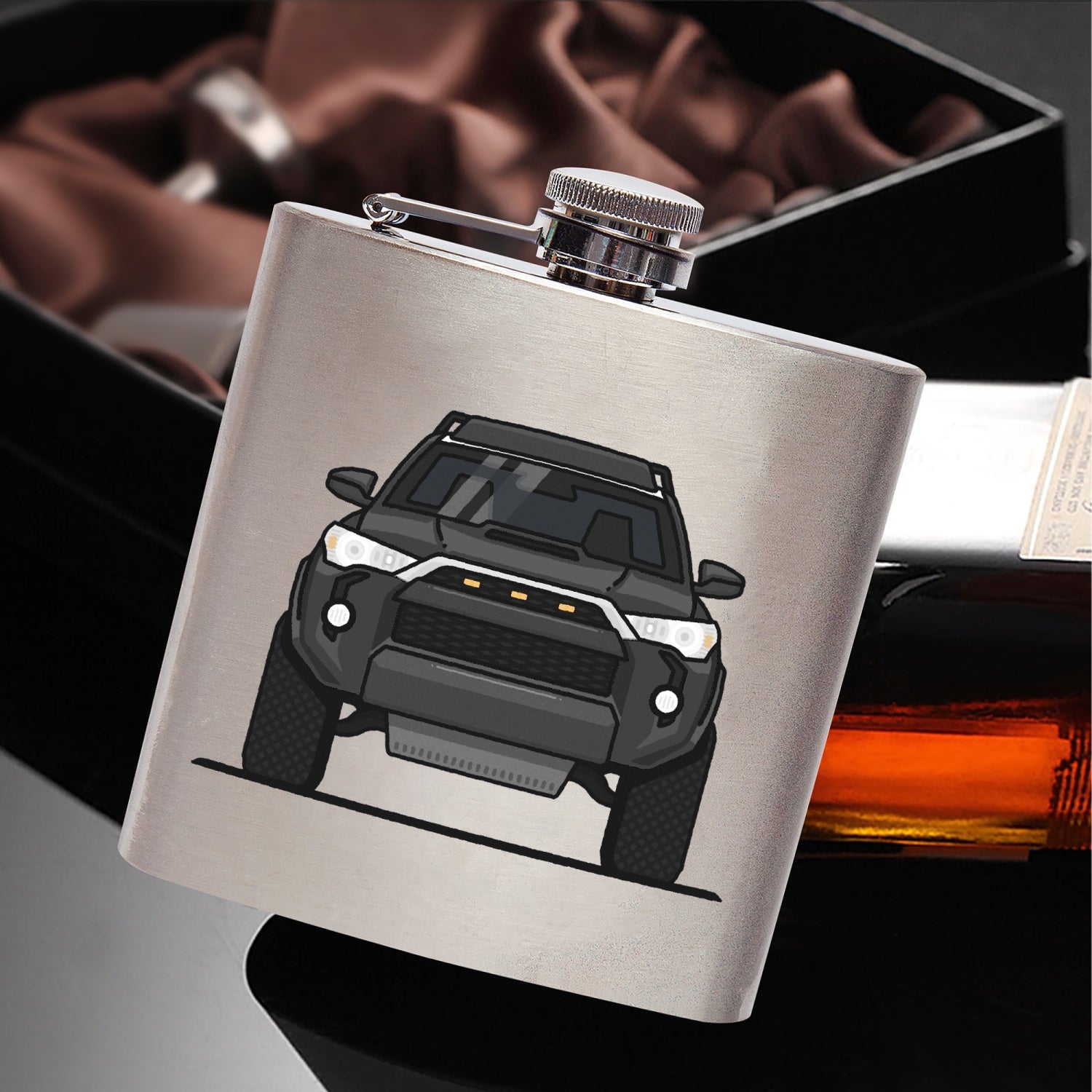 6oz stainless steel hip flask 1, 4Runner Gear