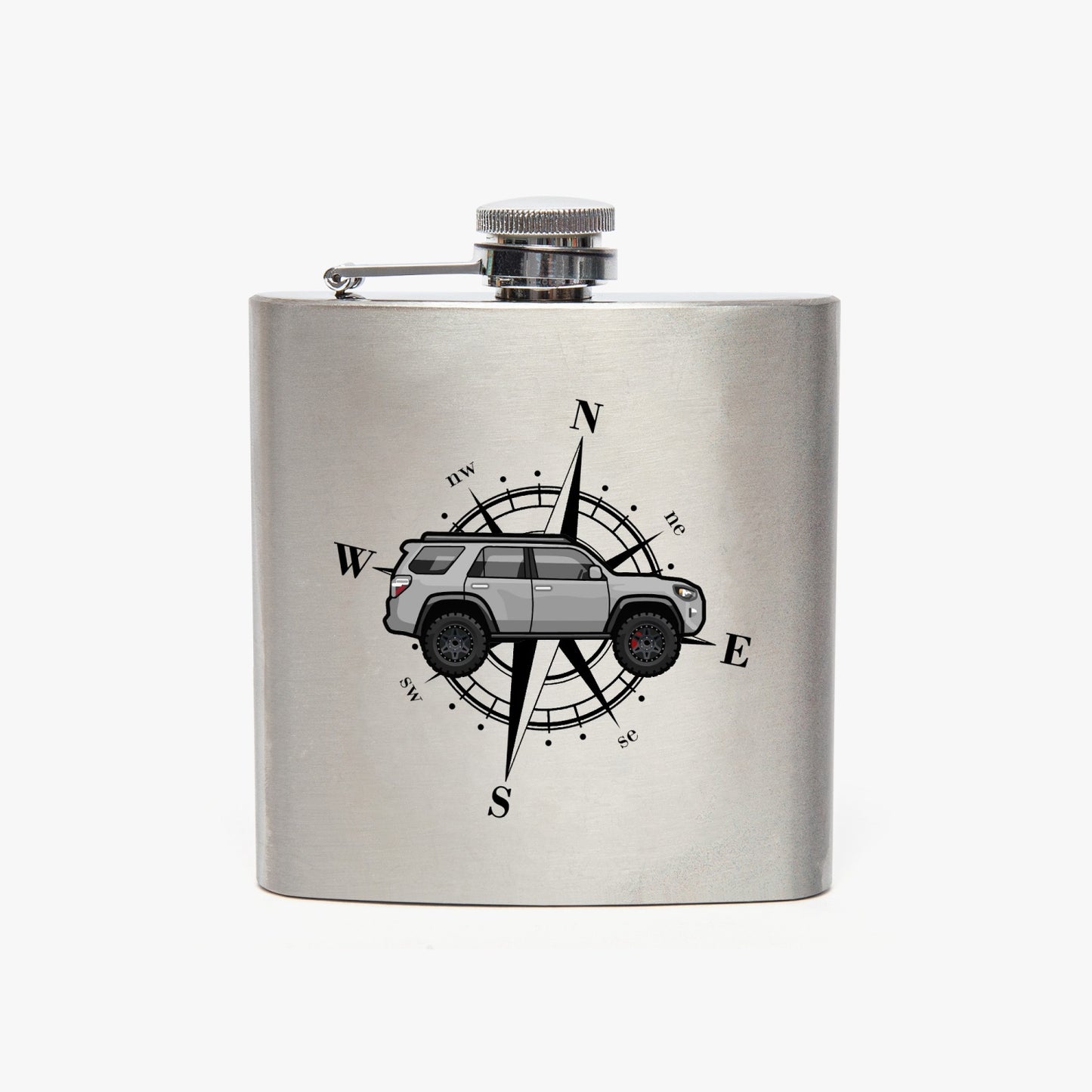 6oz stainless steel hip flask, 4Runner Gear