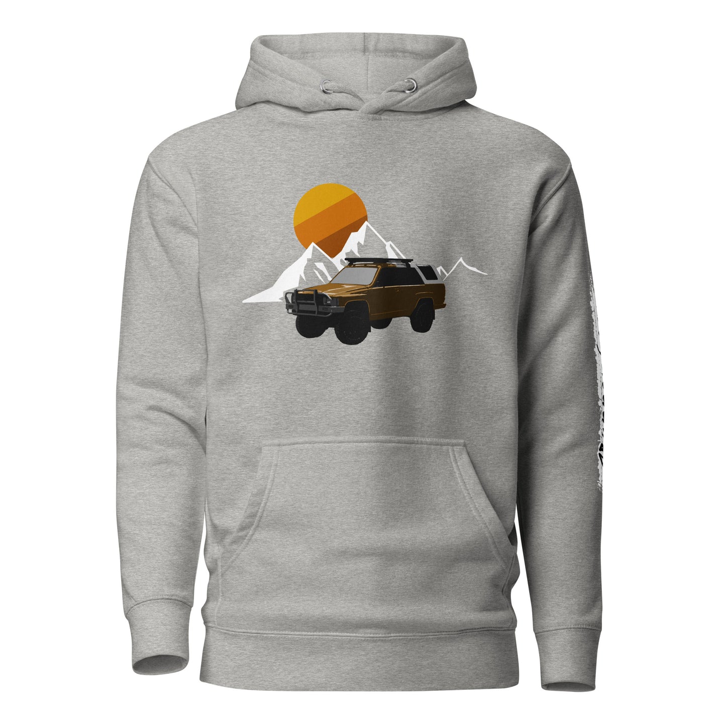 overland 1st gen men hoodie, 4Runner Gear