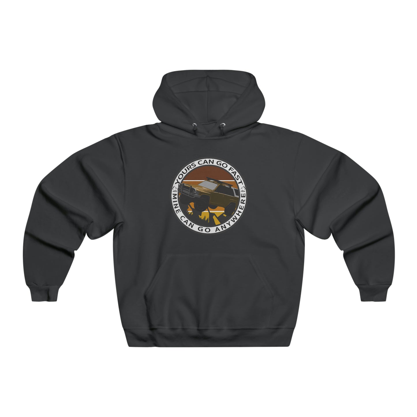 yours can go fast but mine can go anywhere 1st gen mens nublend® hooded sweatshirt 1, 4Runner Gear