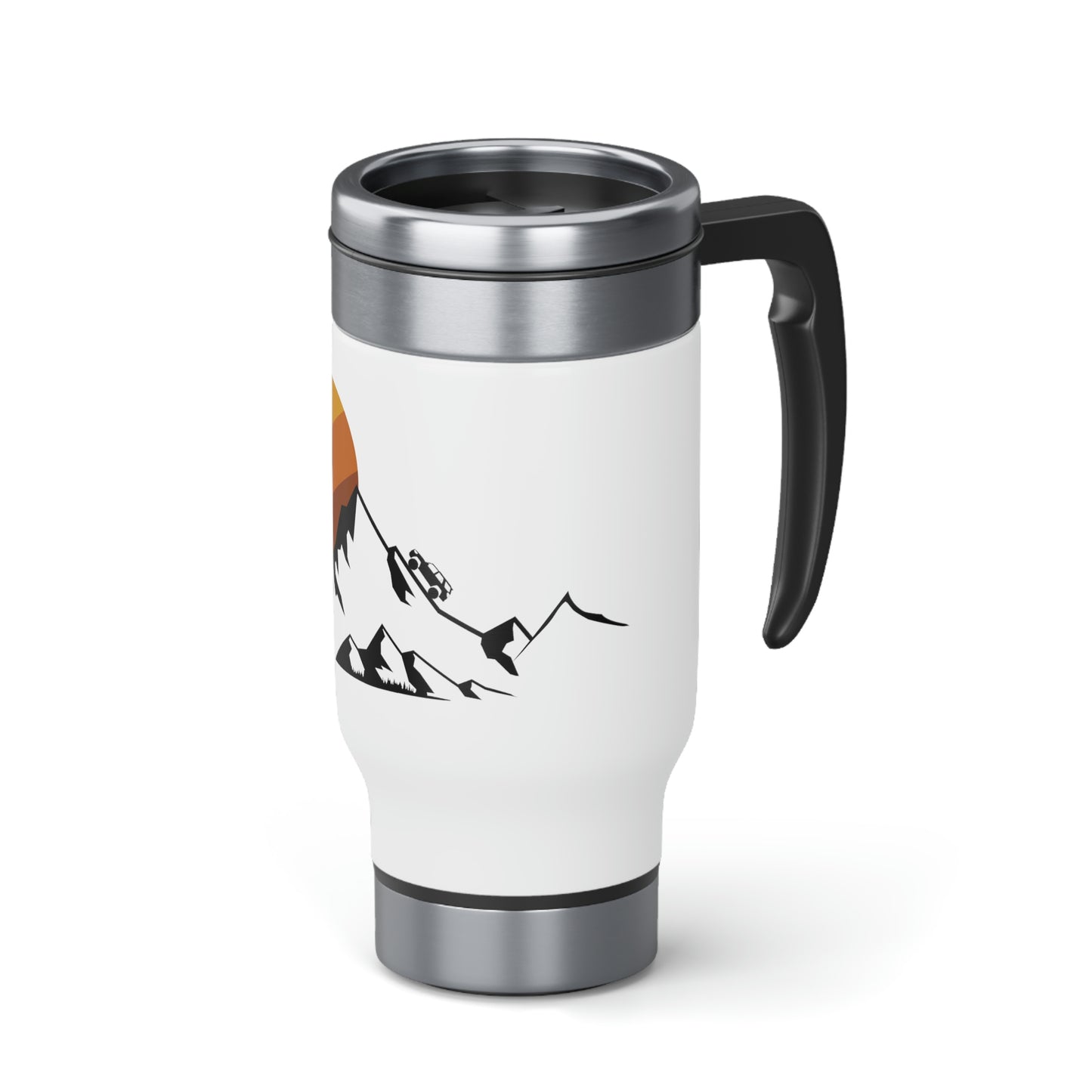 overland stainless steel travel mug with handle 14oz, 4Runner Gear