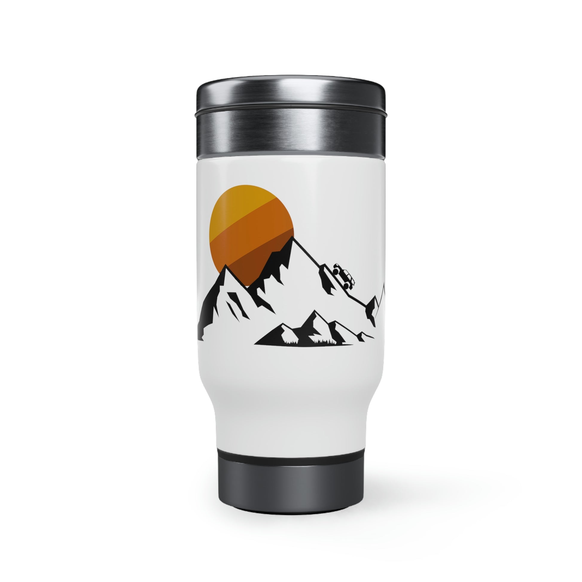 overland stainless steel travel mug with handle 14oz, 4Runner Gear