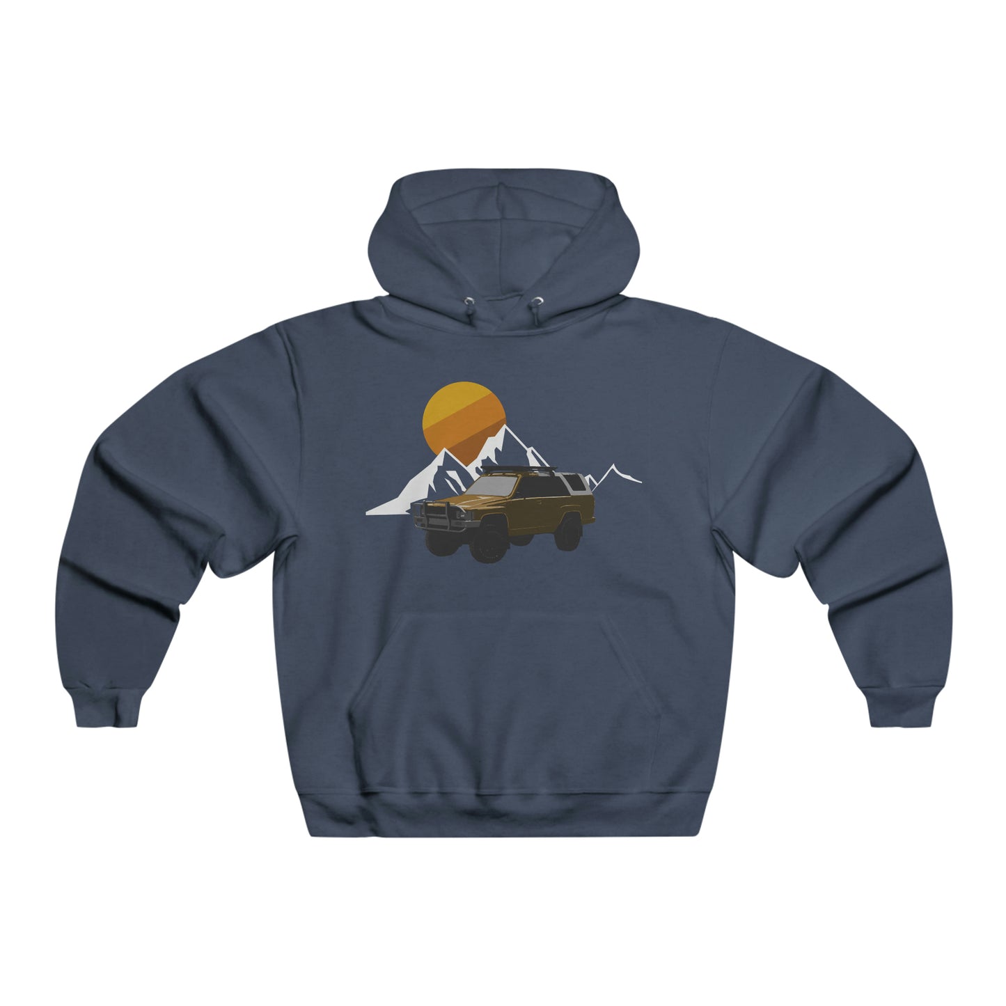 overland 1st gen mens nublend® hooded sweatshirt, 4Runner Gear