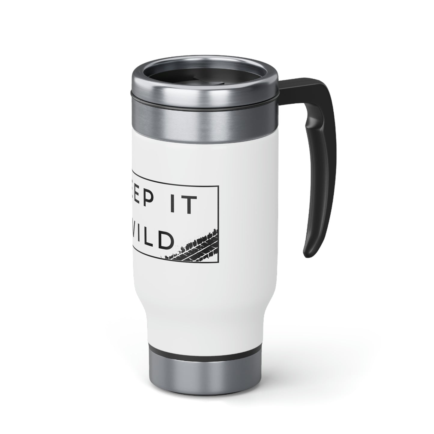 keep it wild stainless steel travel mug with handle 14oz, 4Runner Gear