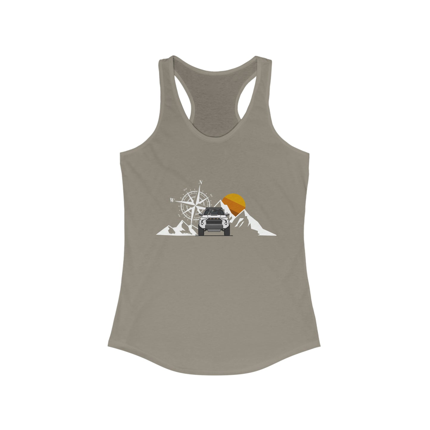 overland womens ideal racerback tank, 4Runner Gear