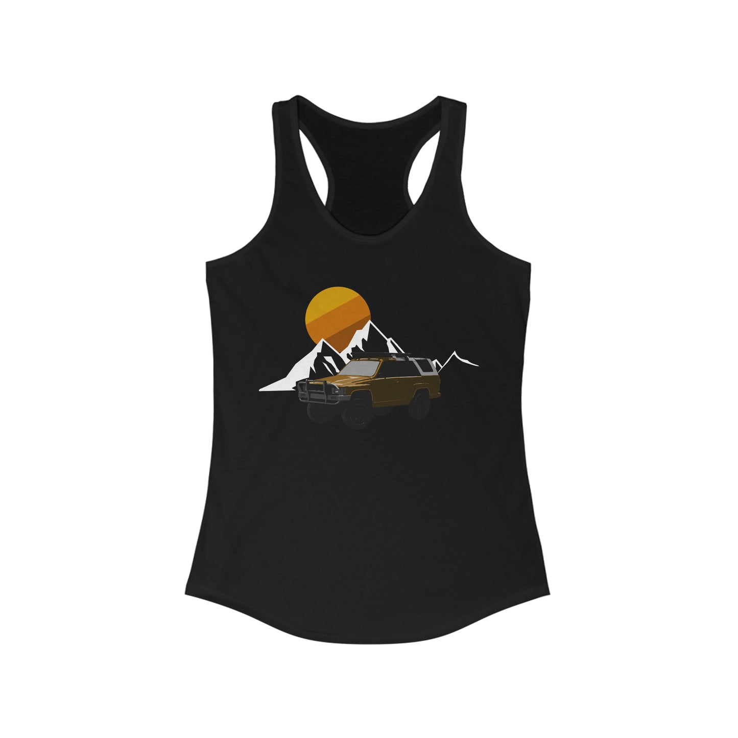 overland 1st gen womens ideal racerback tank 1, 4Runner Gear