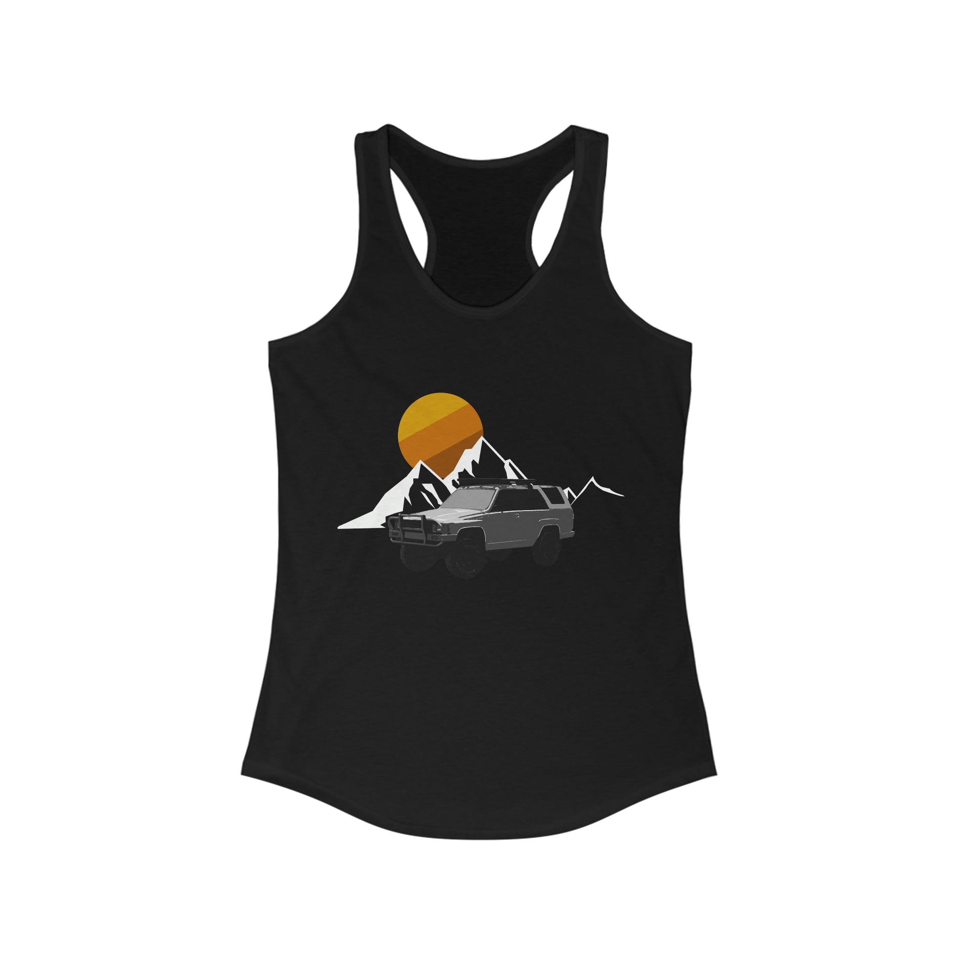 overland 1st gen womens ideal racerback tank, 4Runner Gear