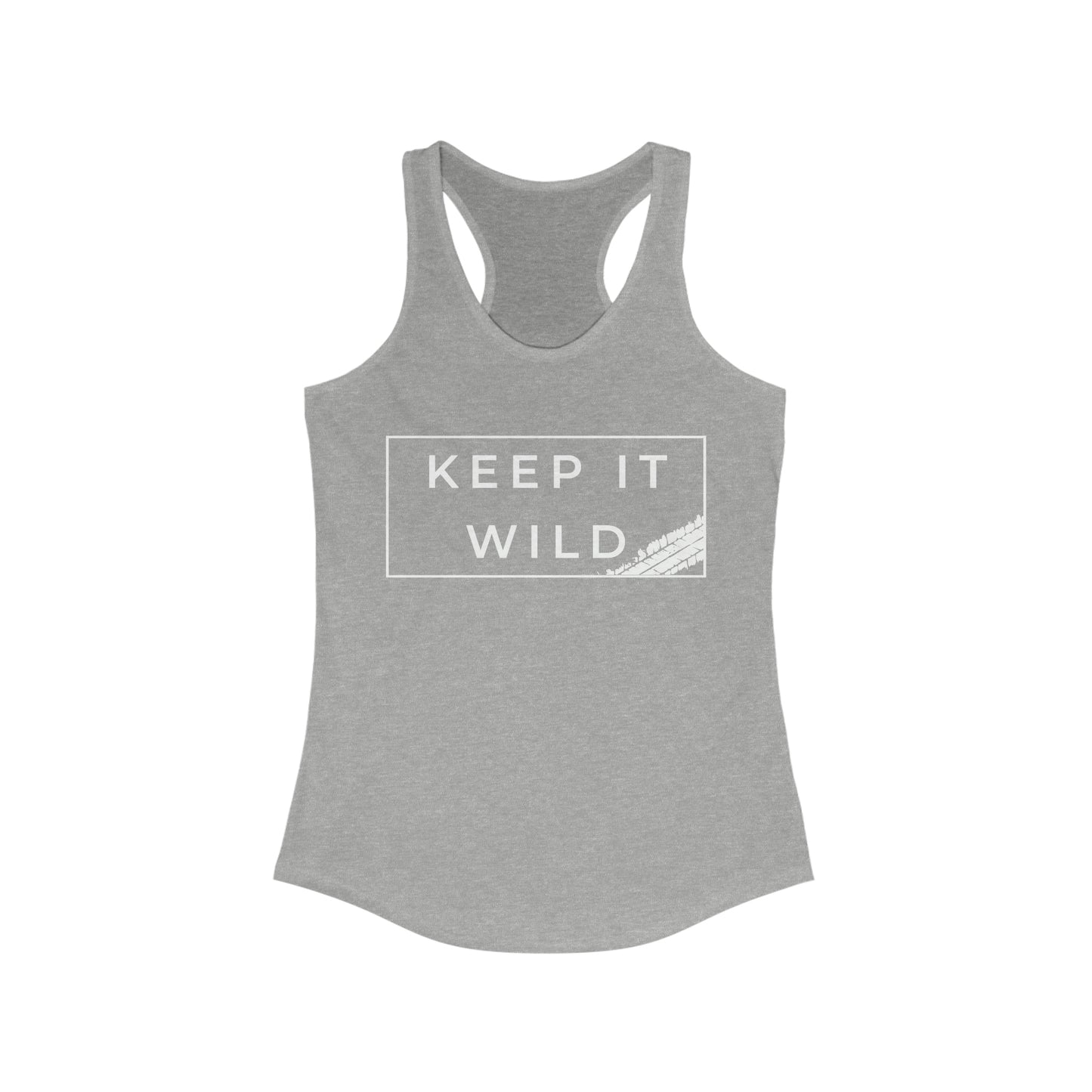 keep it wild womens ideal racerback tank, 4Runner Gear