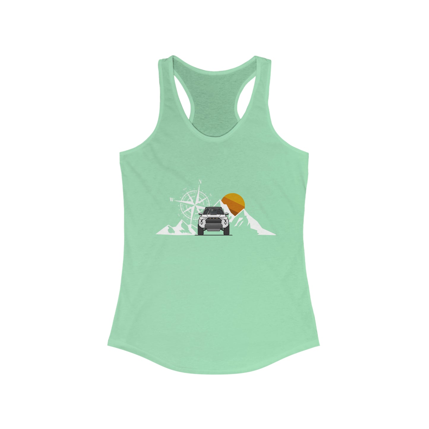 overland womens ideal racerback tank, 4Runner Gear