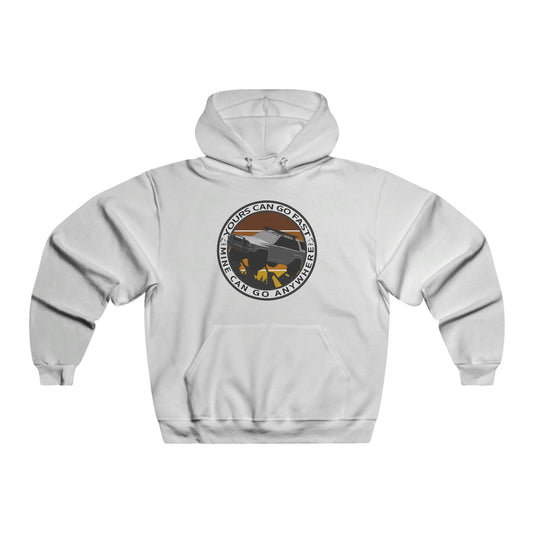 yours can go fast but mine can go anywhere 1st gen mens nublend® hooded sweatshirt, 4Runner Gear