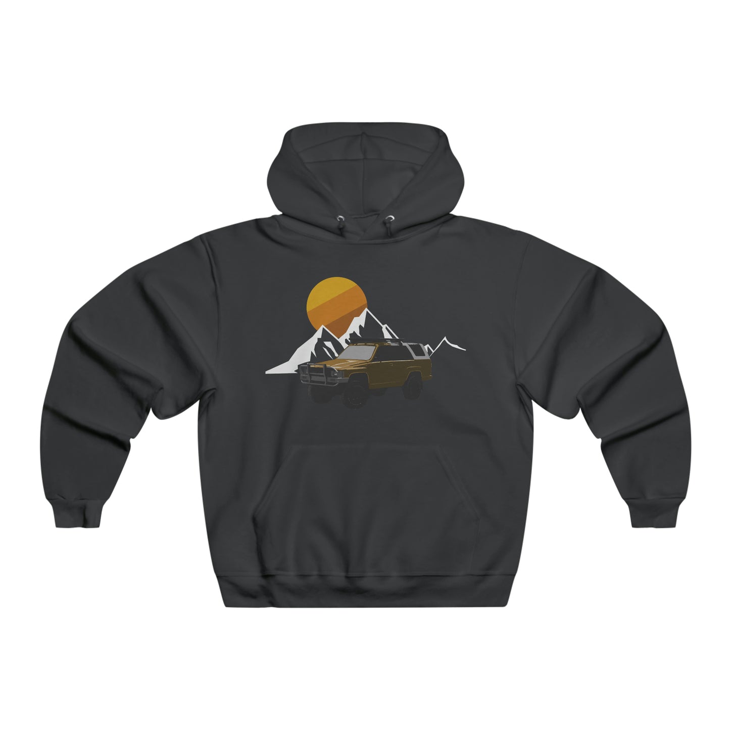 overland 1st gen mens nublend® hooded sweatshirt, 4Runner Gear