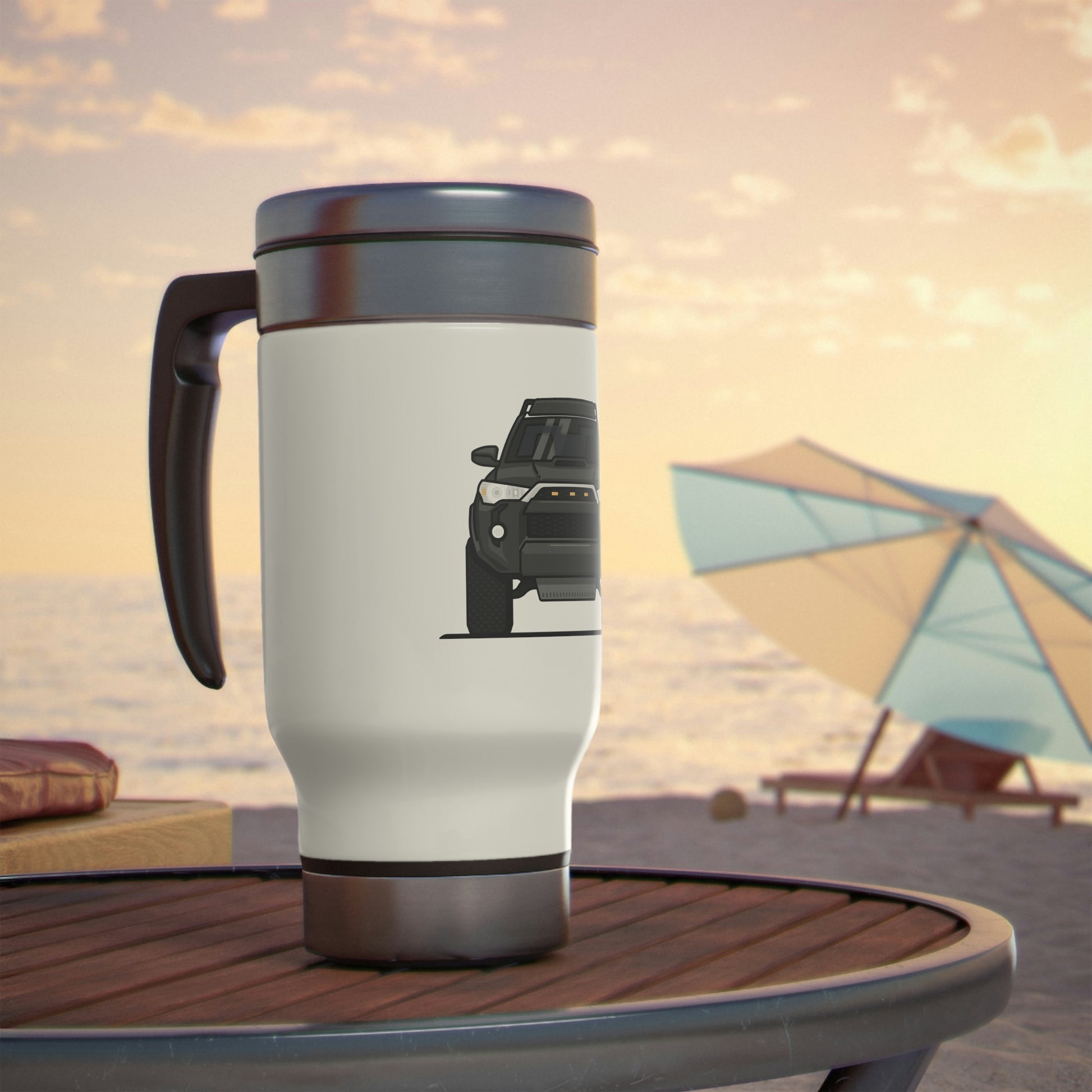 4runner stainless steel travel mug with handle 14oz 2, 4Runner Gear