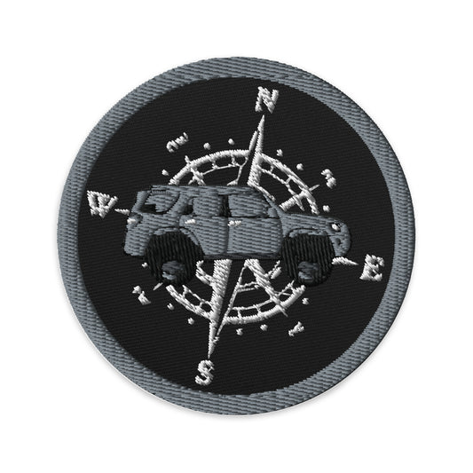 compass 4runner embroidered patch, 4Runner Gear