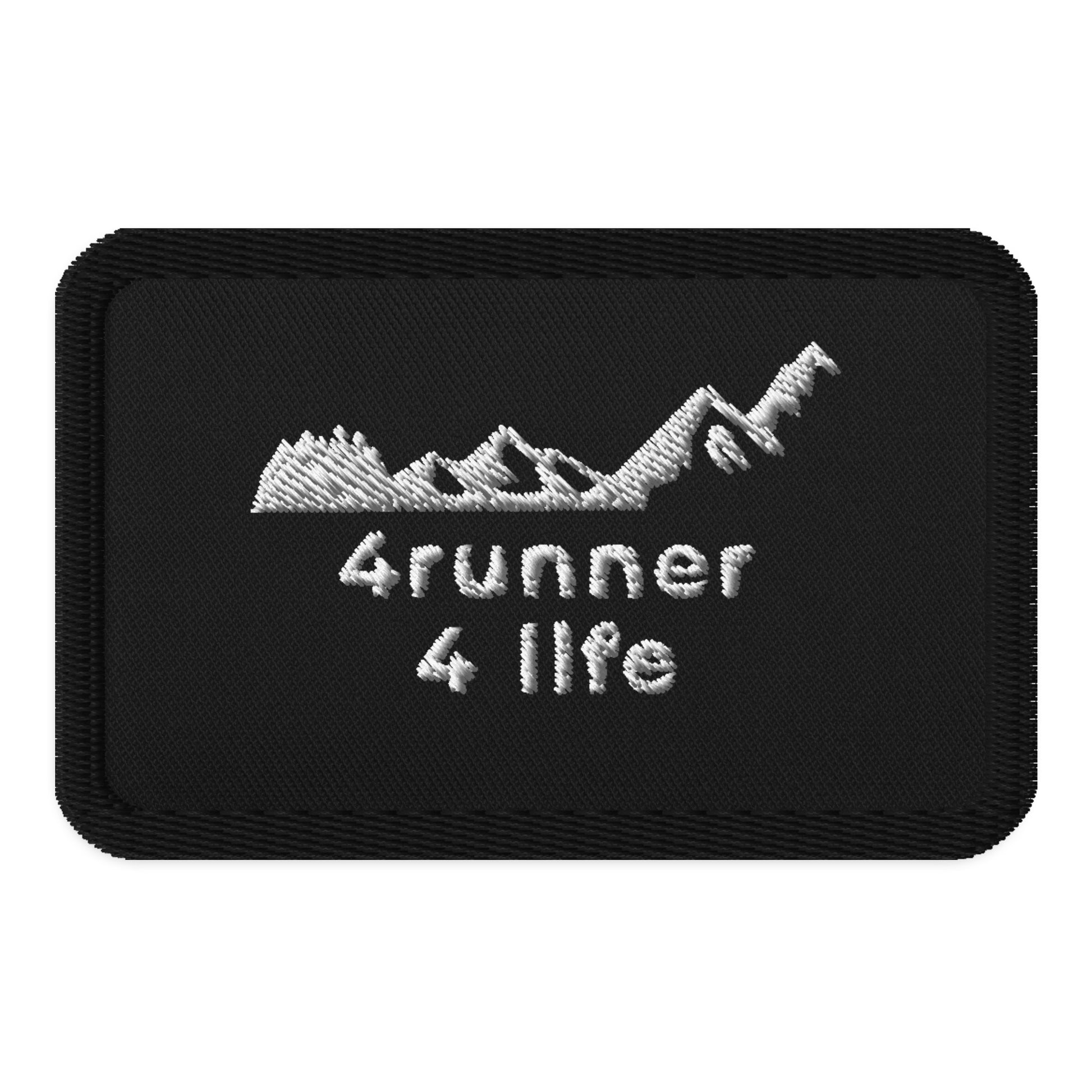 4runner 4life embroidered patch, 4Runner Gear