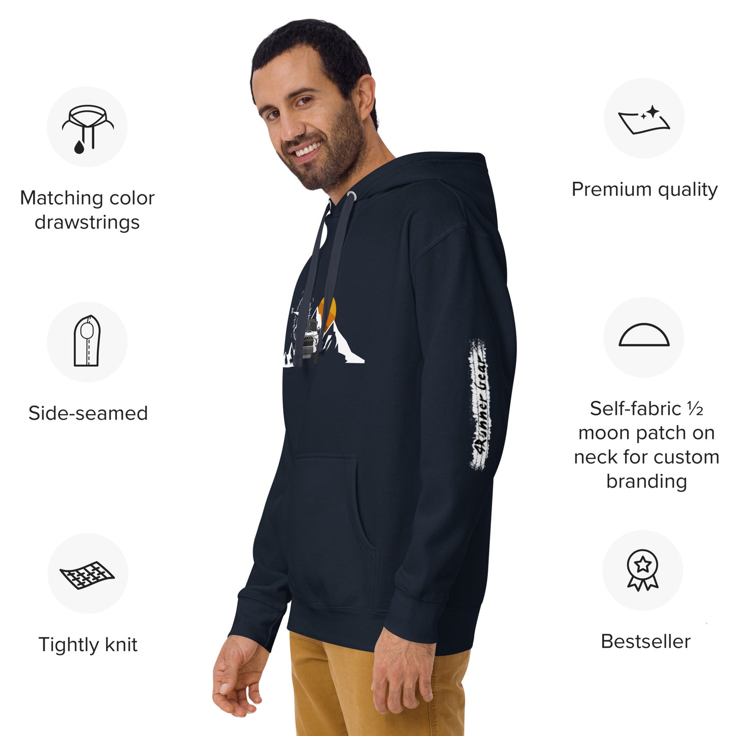 overland men hoodie, 4Runner Gear